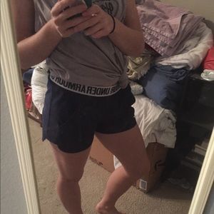 Under Armor Navy Athletic Shorts